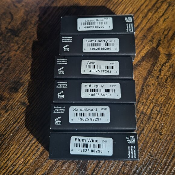 Graftobian Ultra HD Pro Lip Color Lipstick Lot of Six NIB - Picture 2 of 5